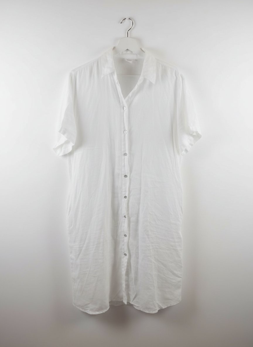 Robe chemise en lin 