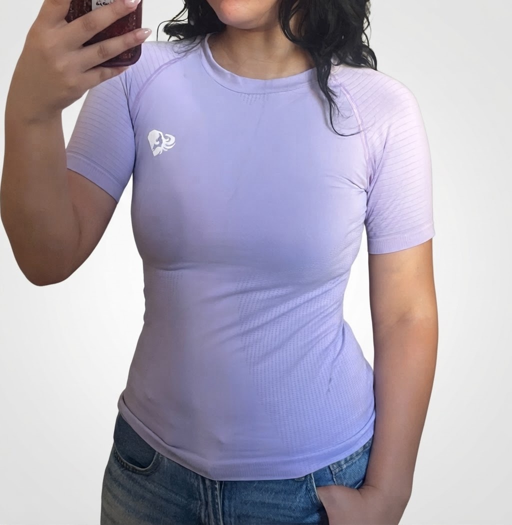 Power seamless t-shirt / lel bac or gym girlies