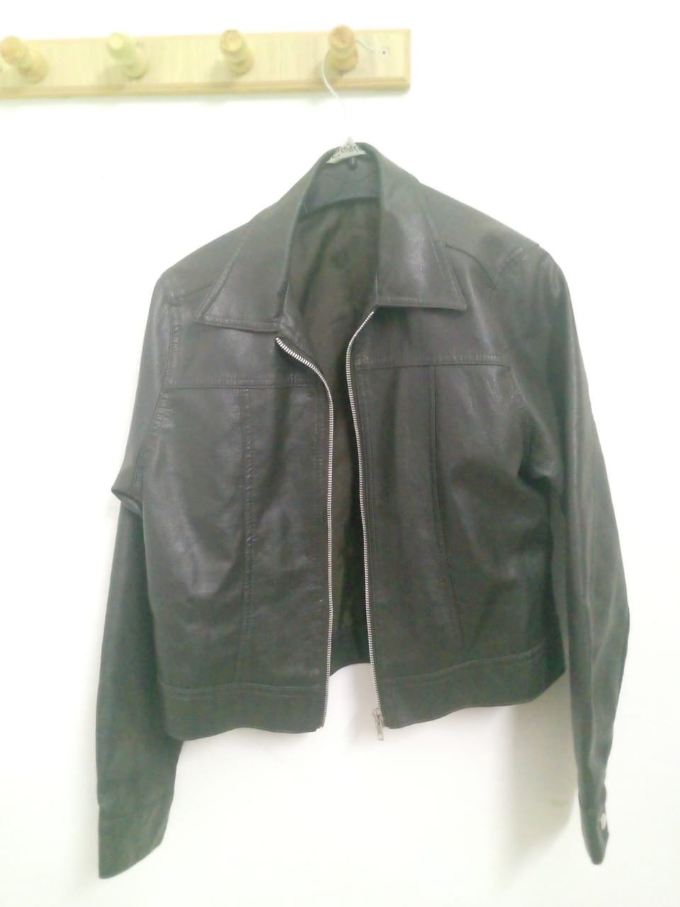 Veste cuire