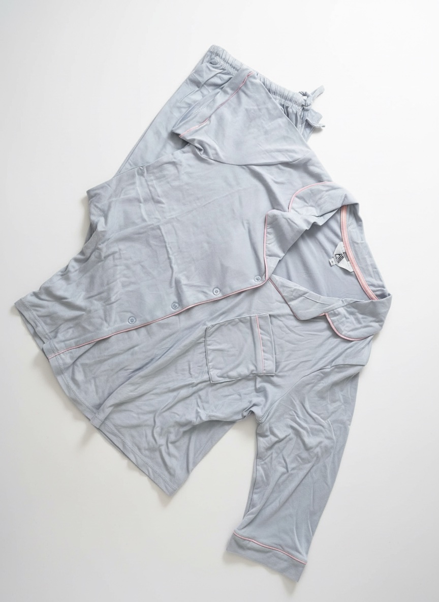 Pyjamas neuf femme bleu clair et rose