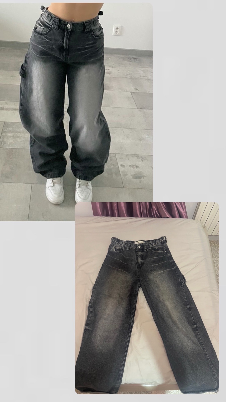 Baggy jeans noire
