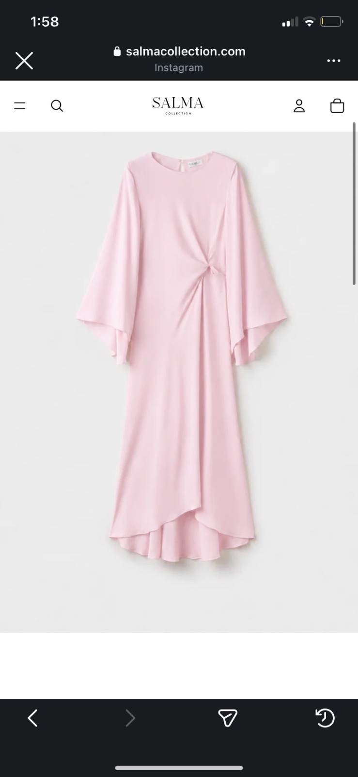 Robe rose salma collection ( jamais portée) 