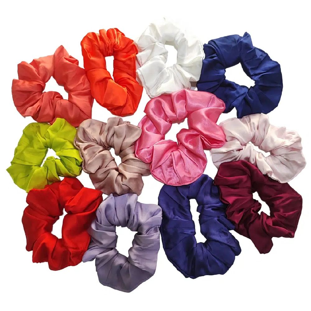 5 pièces boucle cheveux satain 