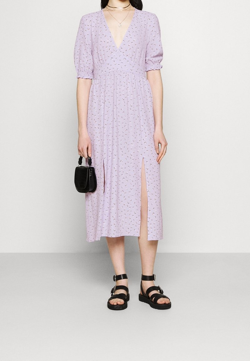 Lilac floral dress