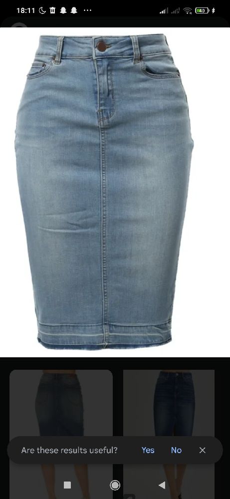 Denim Skirt