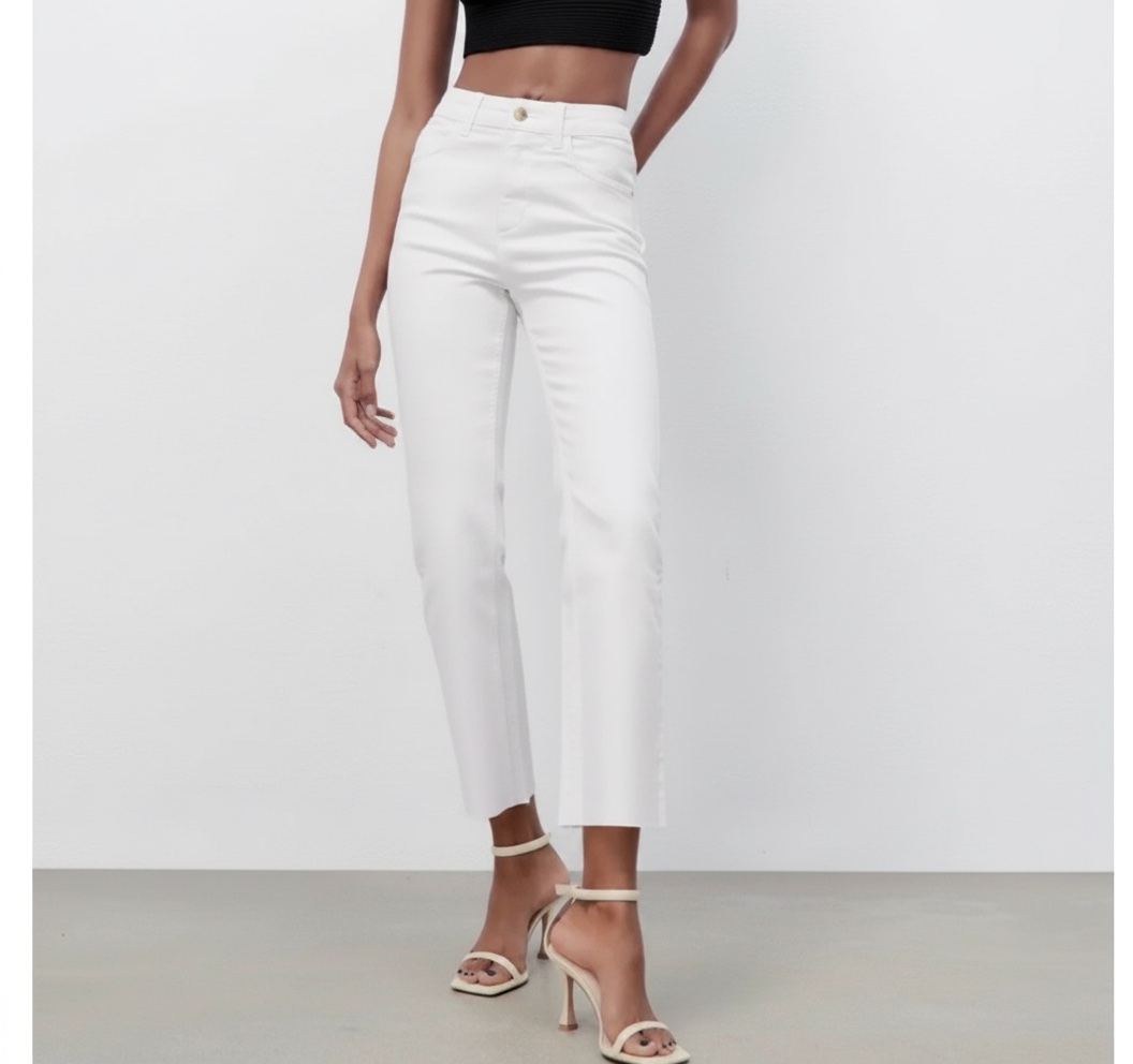 Pantalon blanc ilastiqe ilbes 36 fort