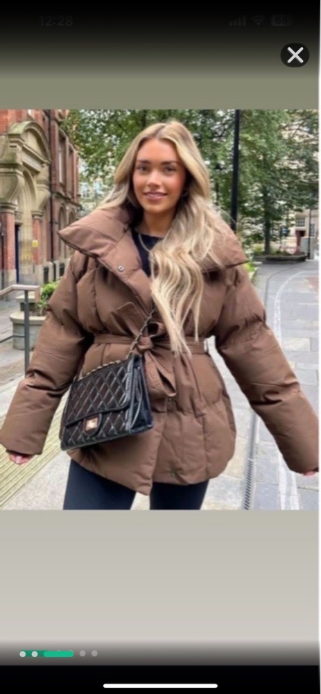 Doudoune  beige tres style   