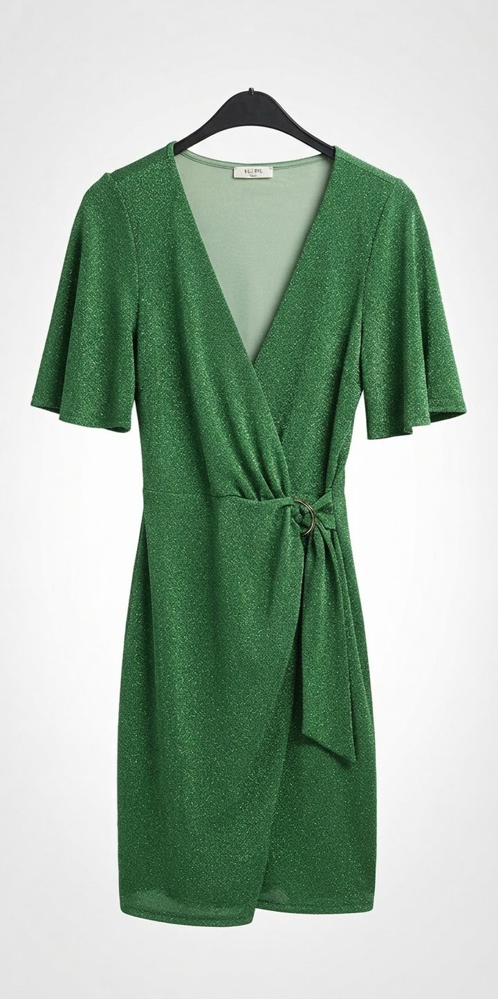 Superbe robe verte jamais utulise achte a 350 dt 