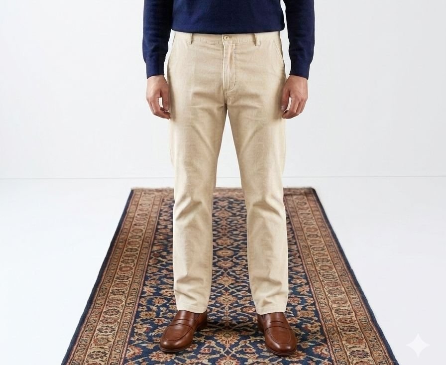 Pentalon beige clair