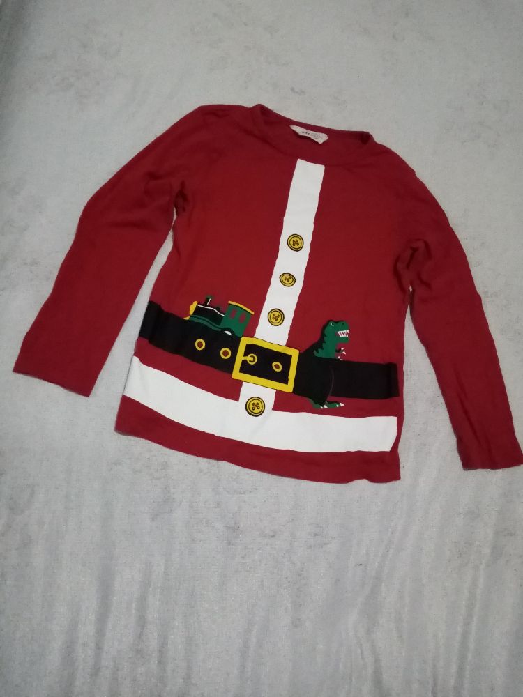 Pull rouge garçon 6-7ans H&M