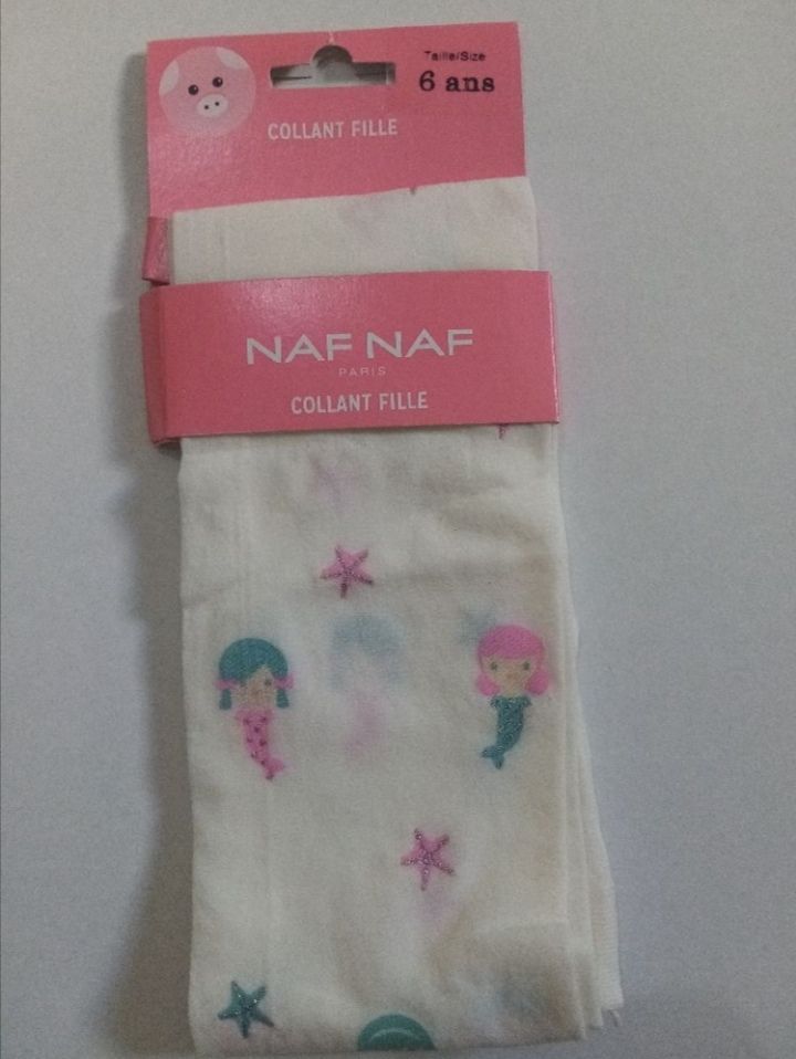 Collant fille Nafnaf Paris 6ans