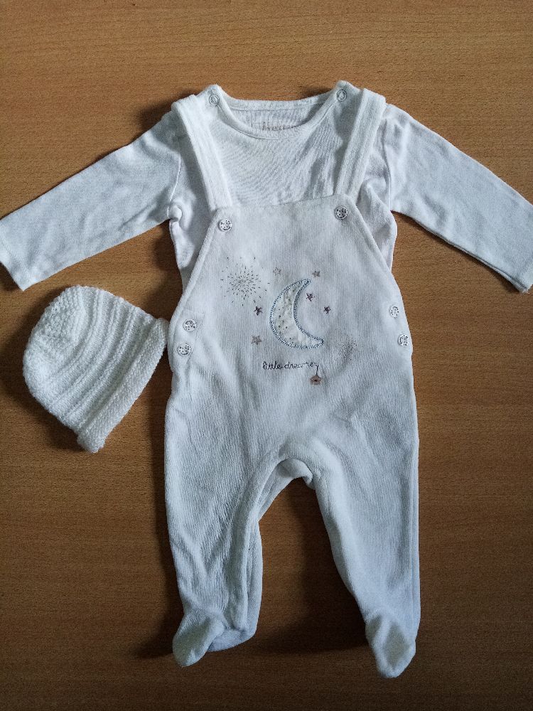 Grounière bébé 3Mois + bonnet
