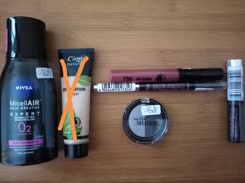 Pack maquillage Cien et Nivea neuf