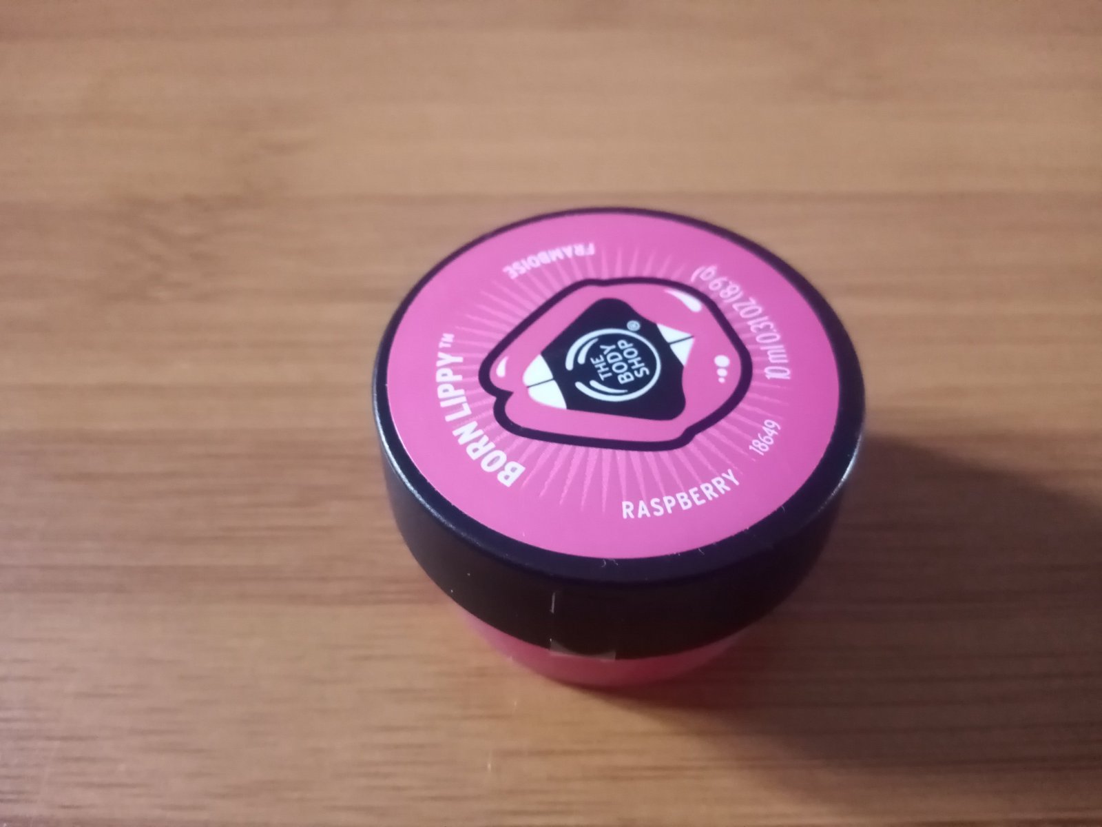 Baume à lèvres parfumé framboise 
