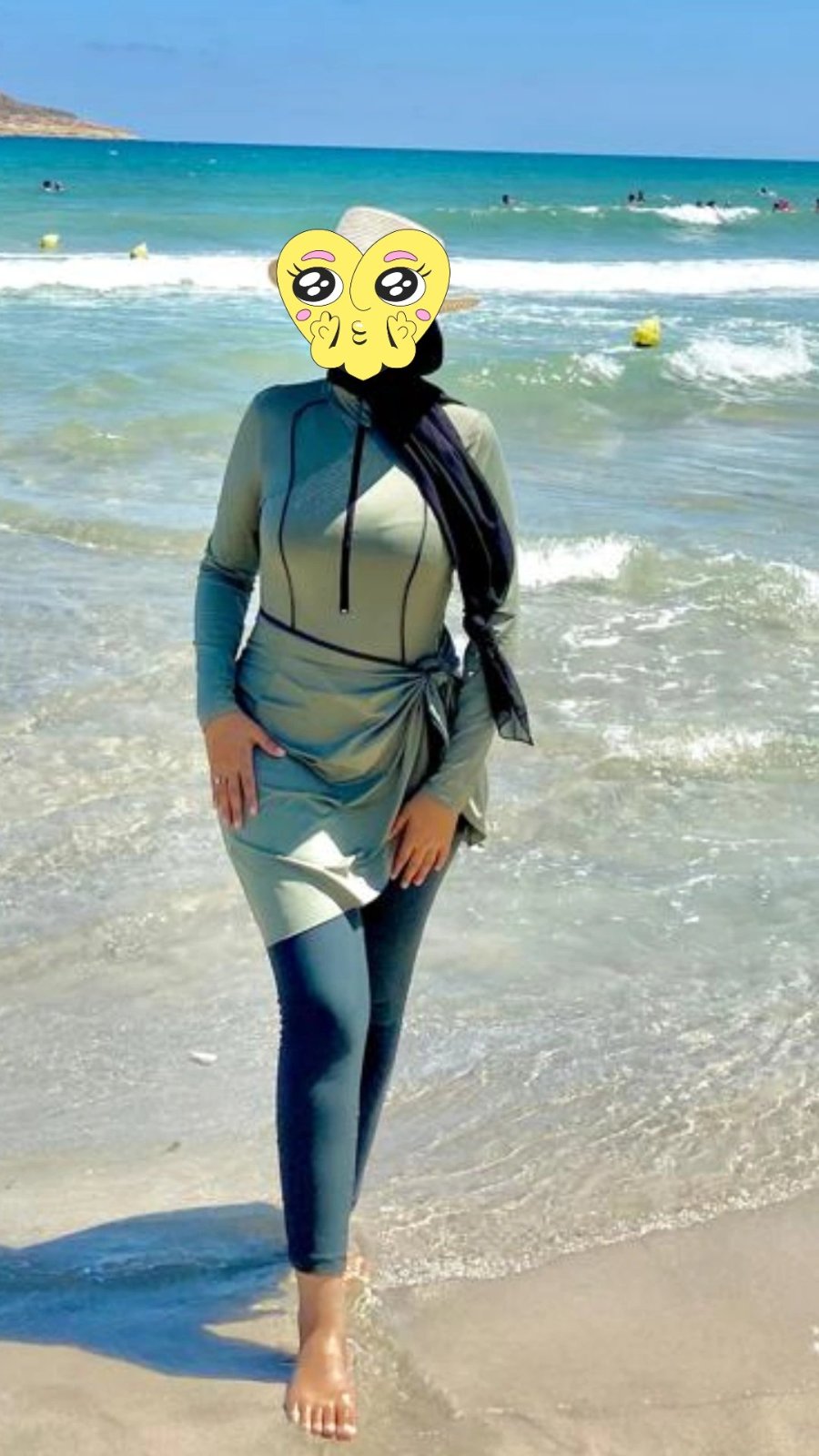 Maillot vert olive 