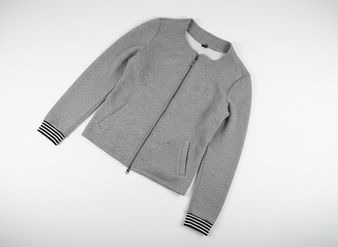 Veste gris pour femme