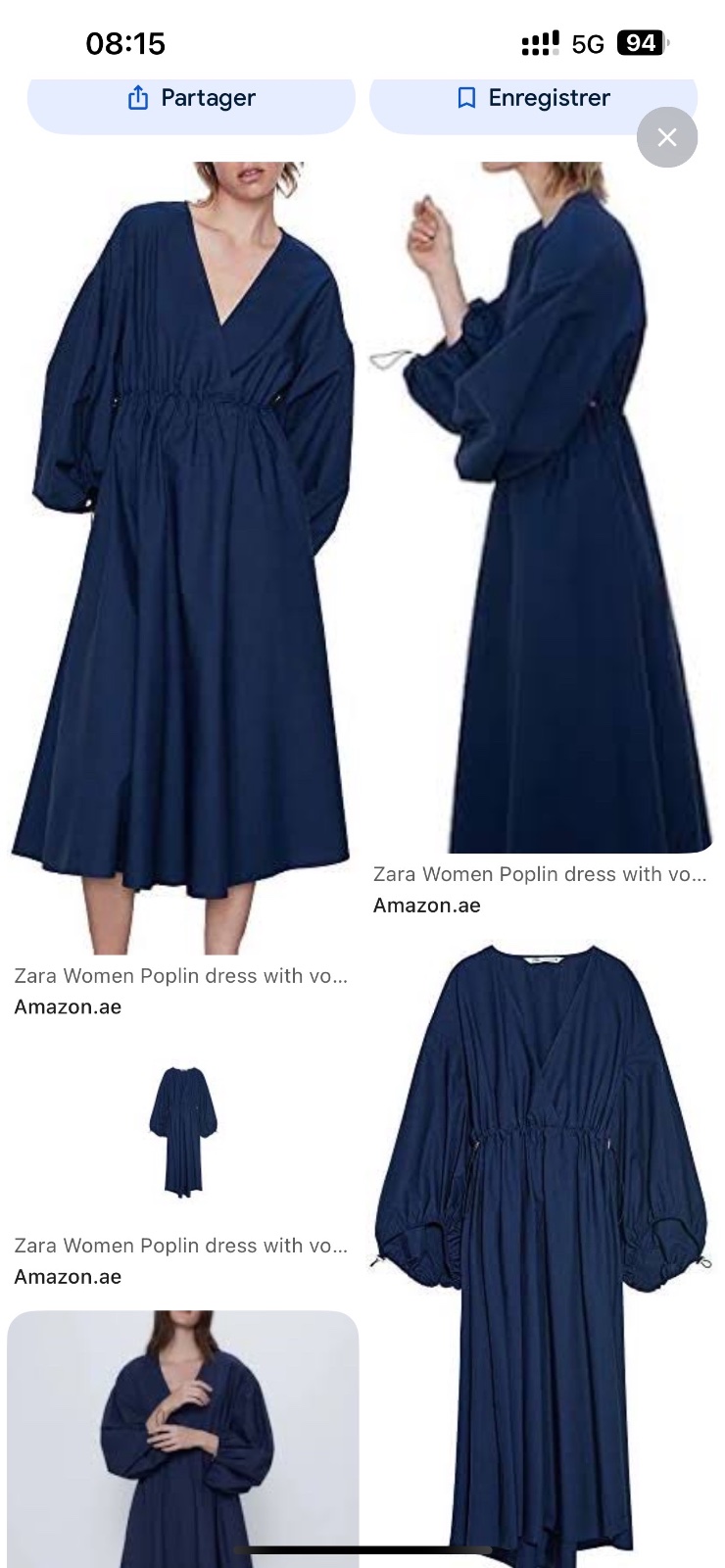 Zara bleu