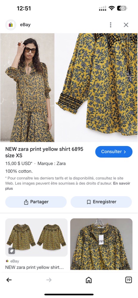 Tell blouse zara