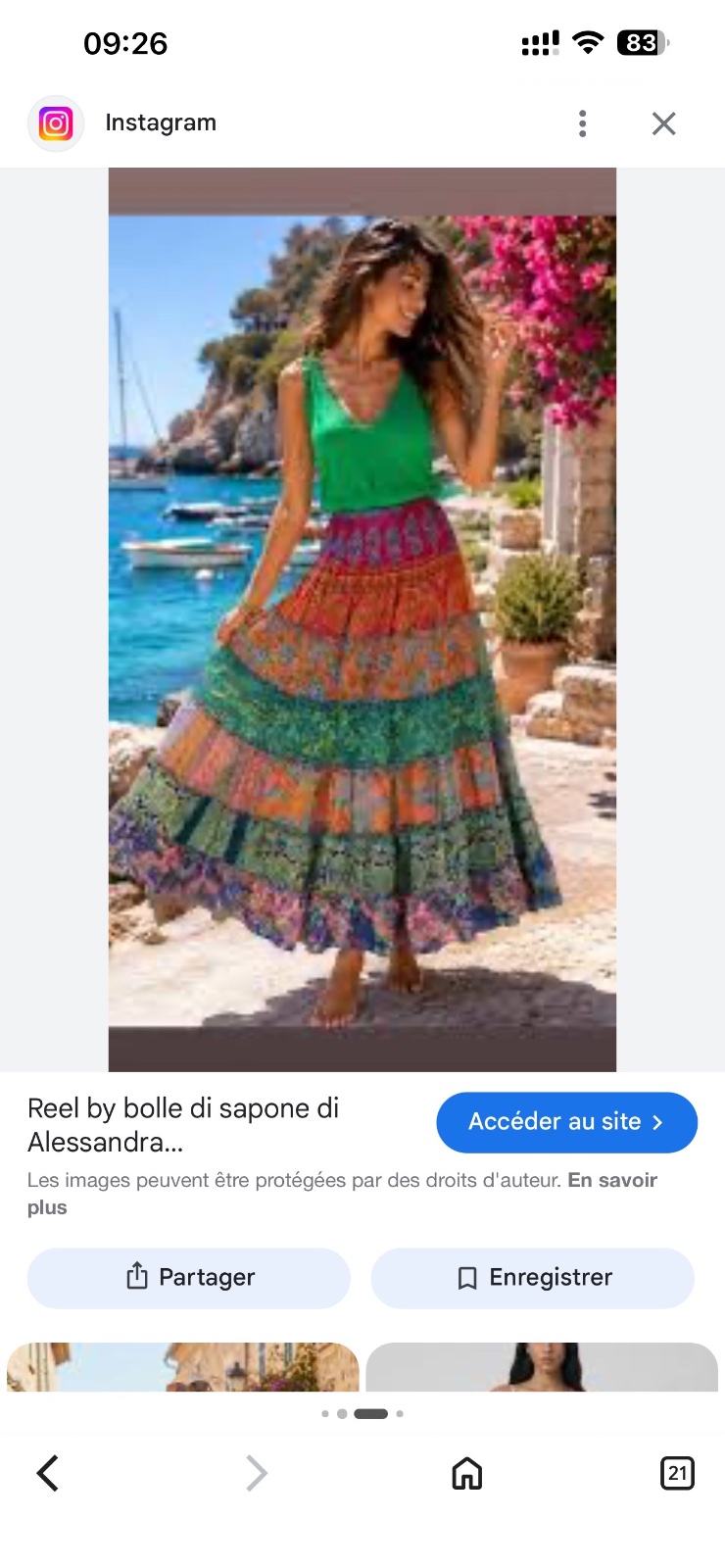 Jupe patchwork