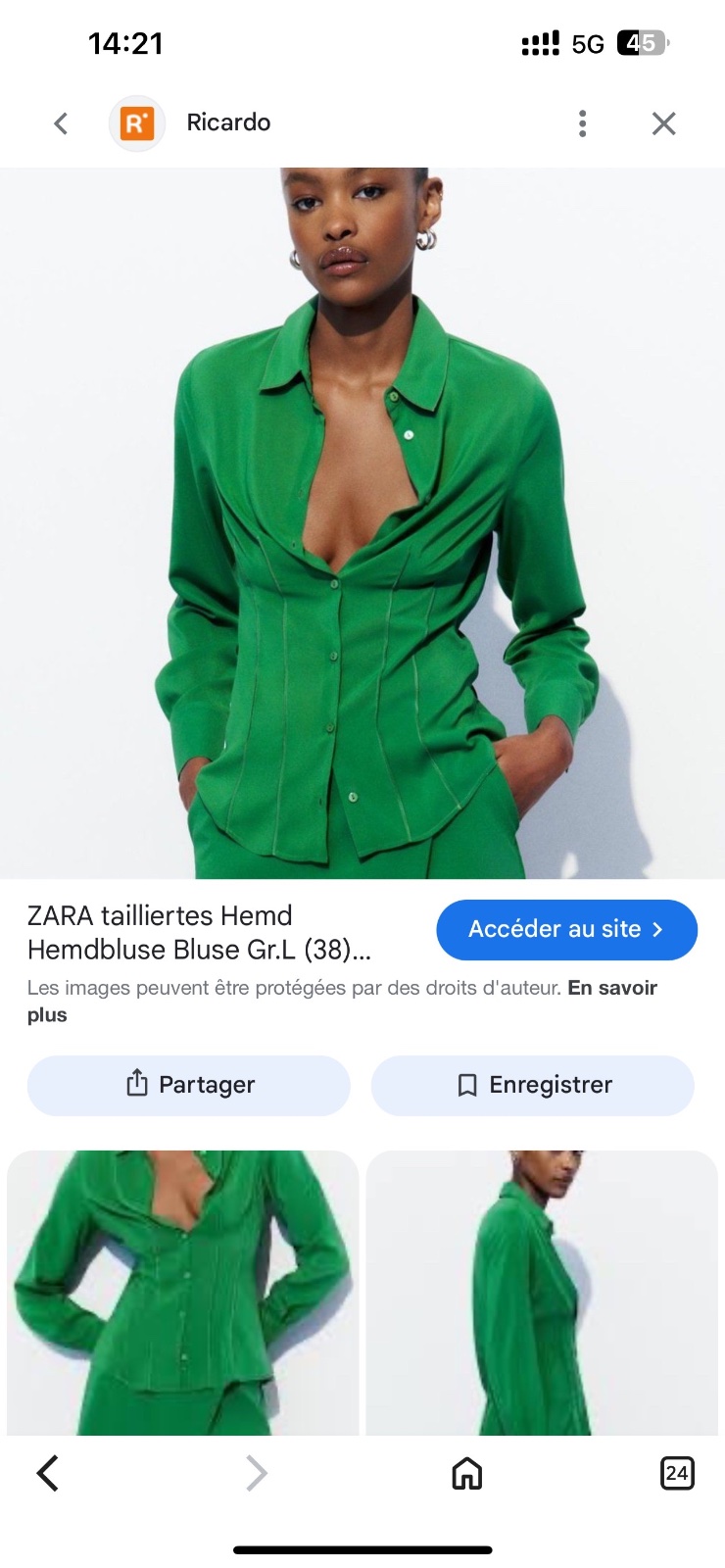 Zara vert