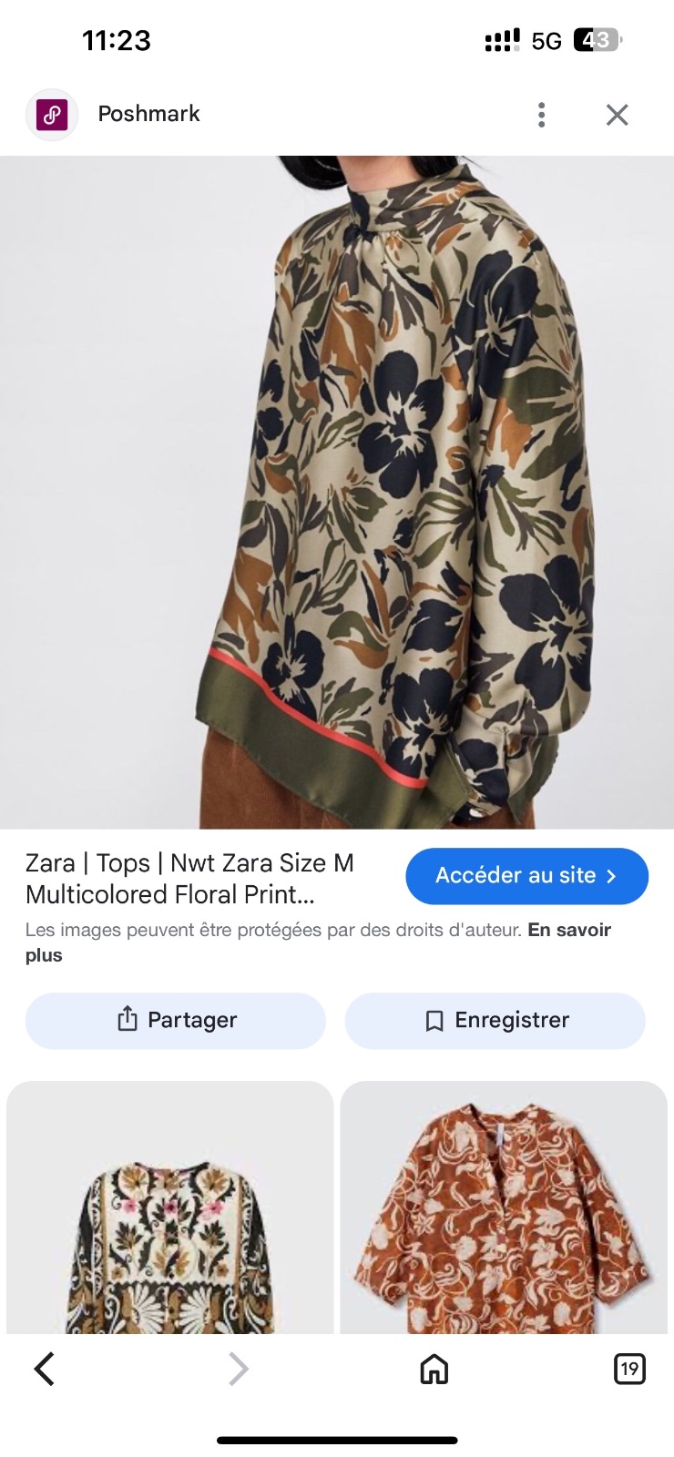 Zara blose styleeneuf
