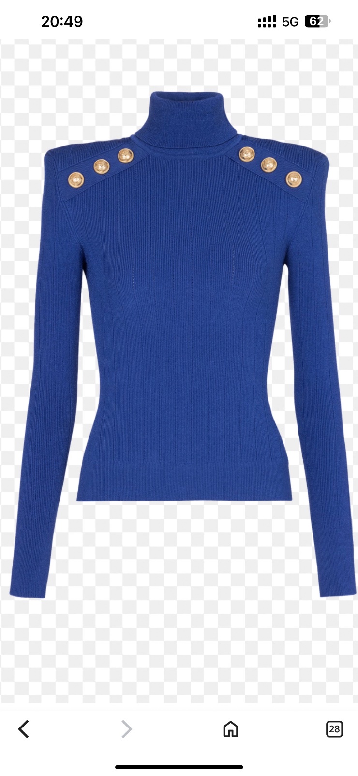 Zara bleu