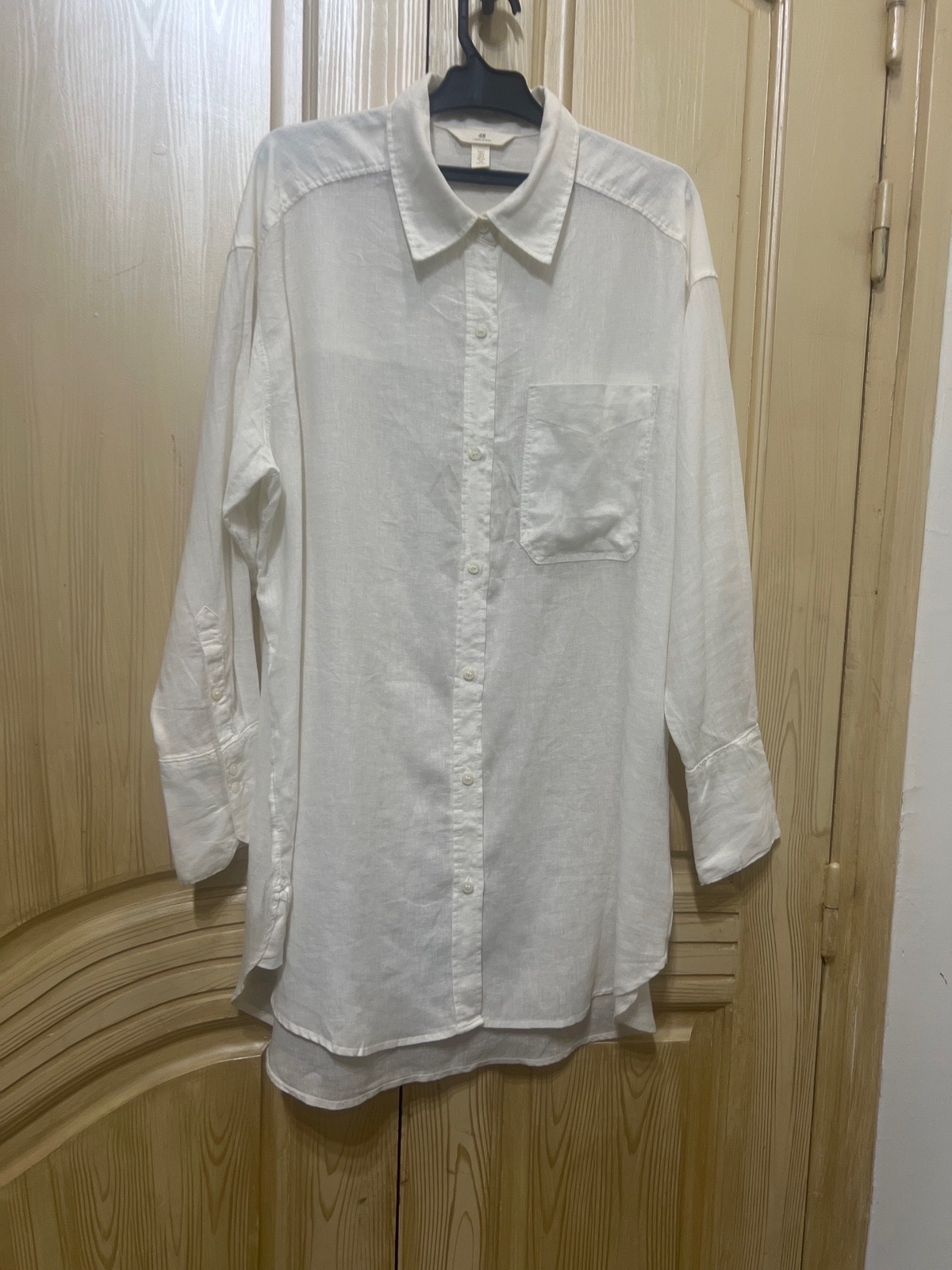 H&m over blanc casse