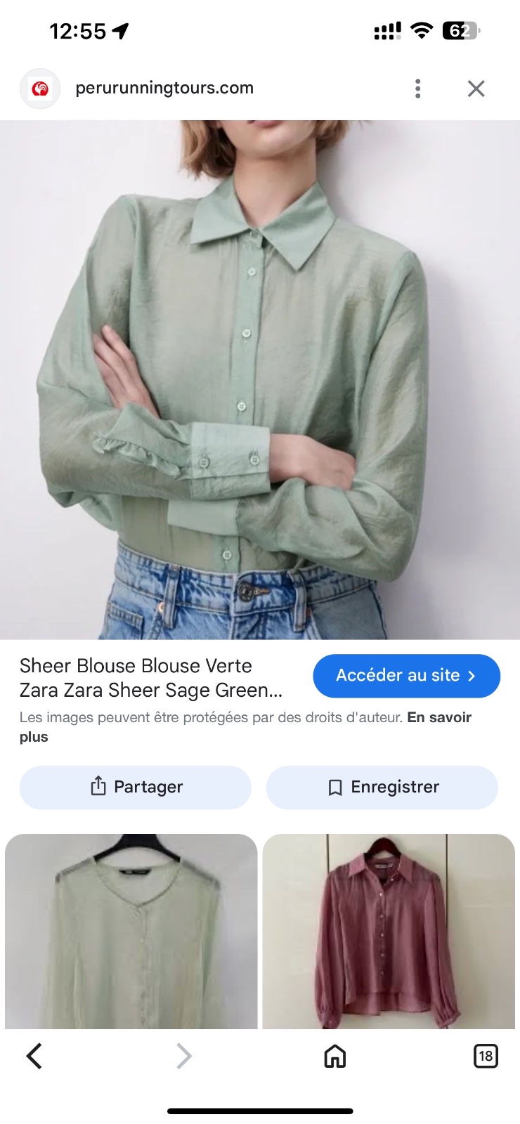 Zara transparente