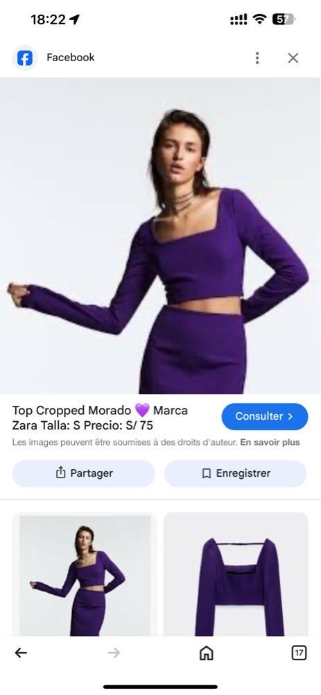 Zara violet