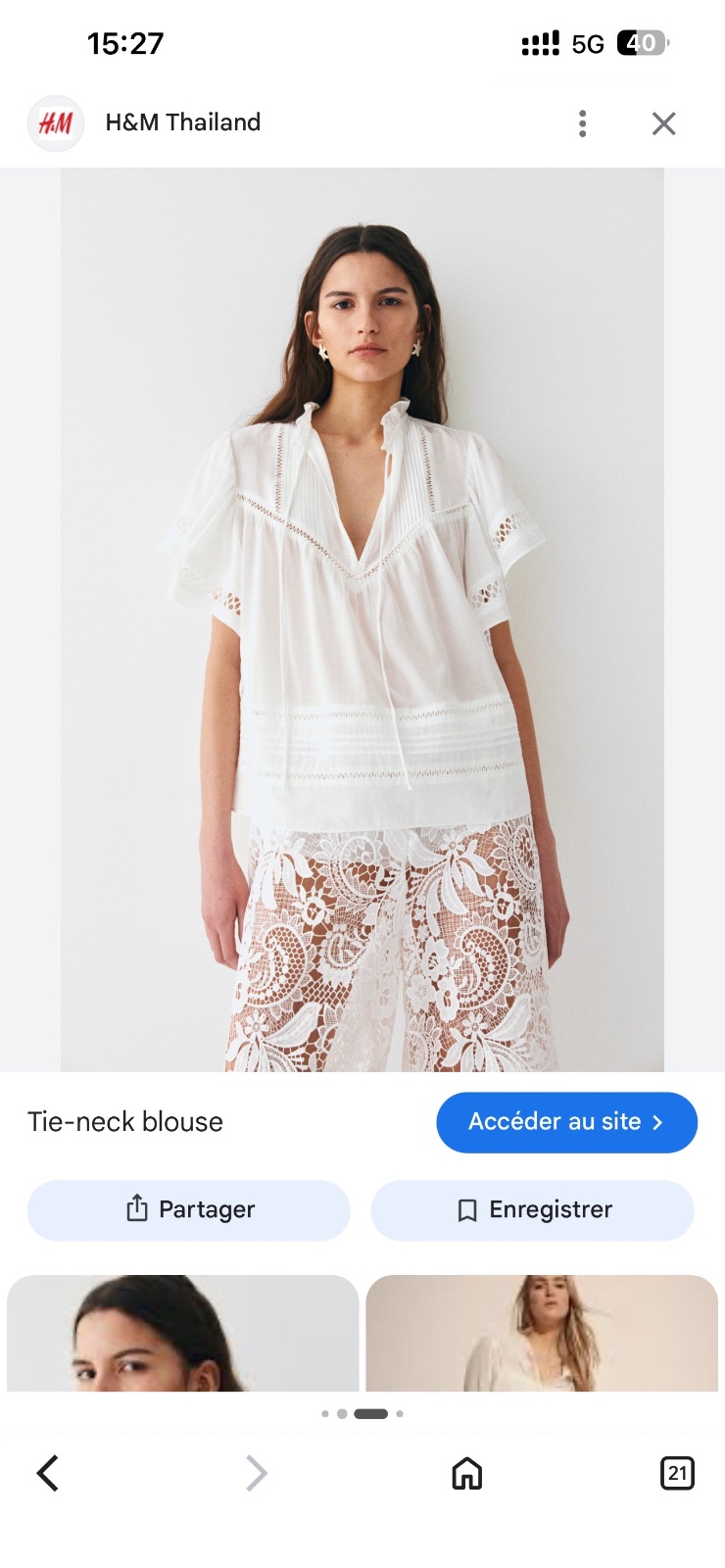 Blouse h&m