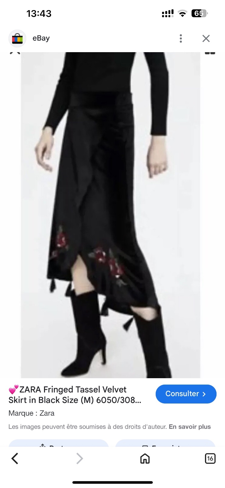 Zara velvet