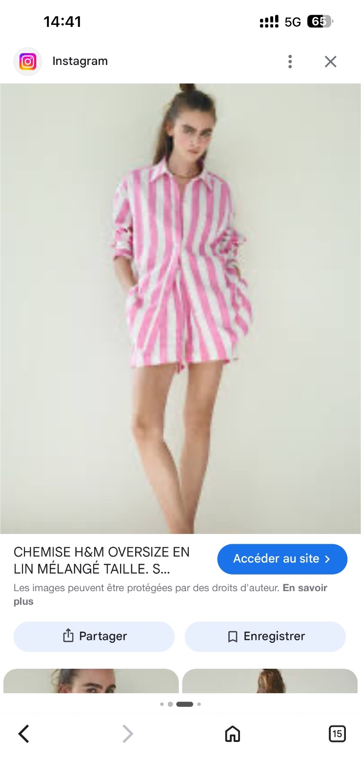 H&m rayee en lin