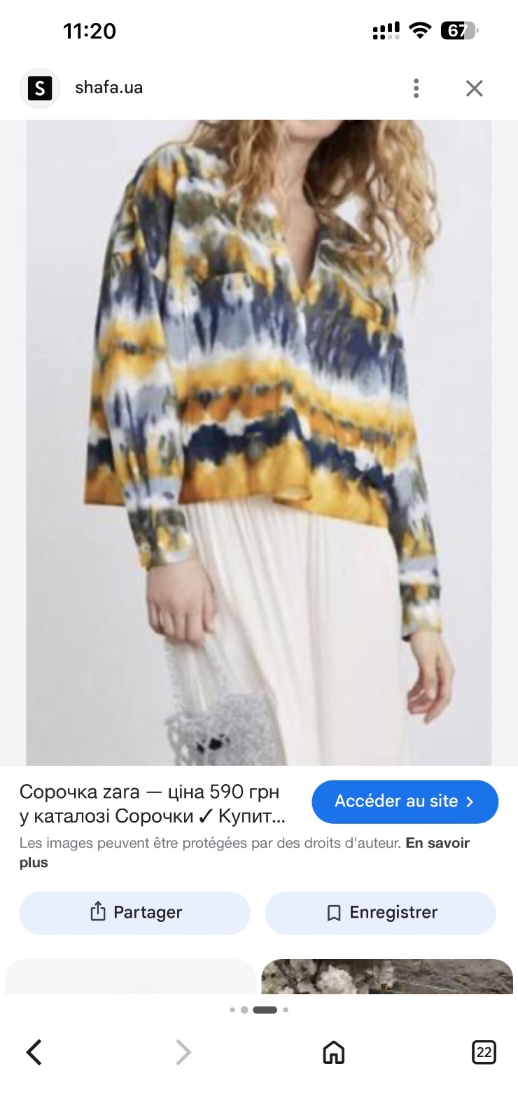 Blouse zara over