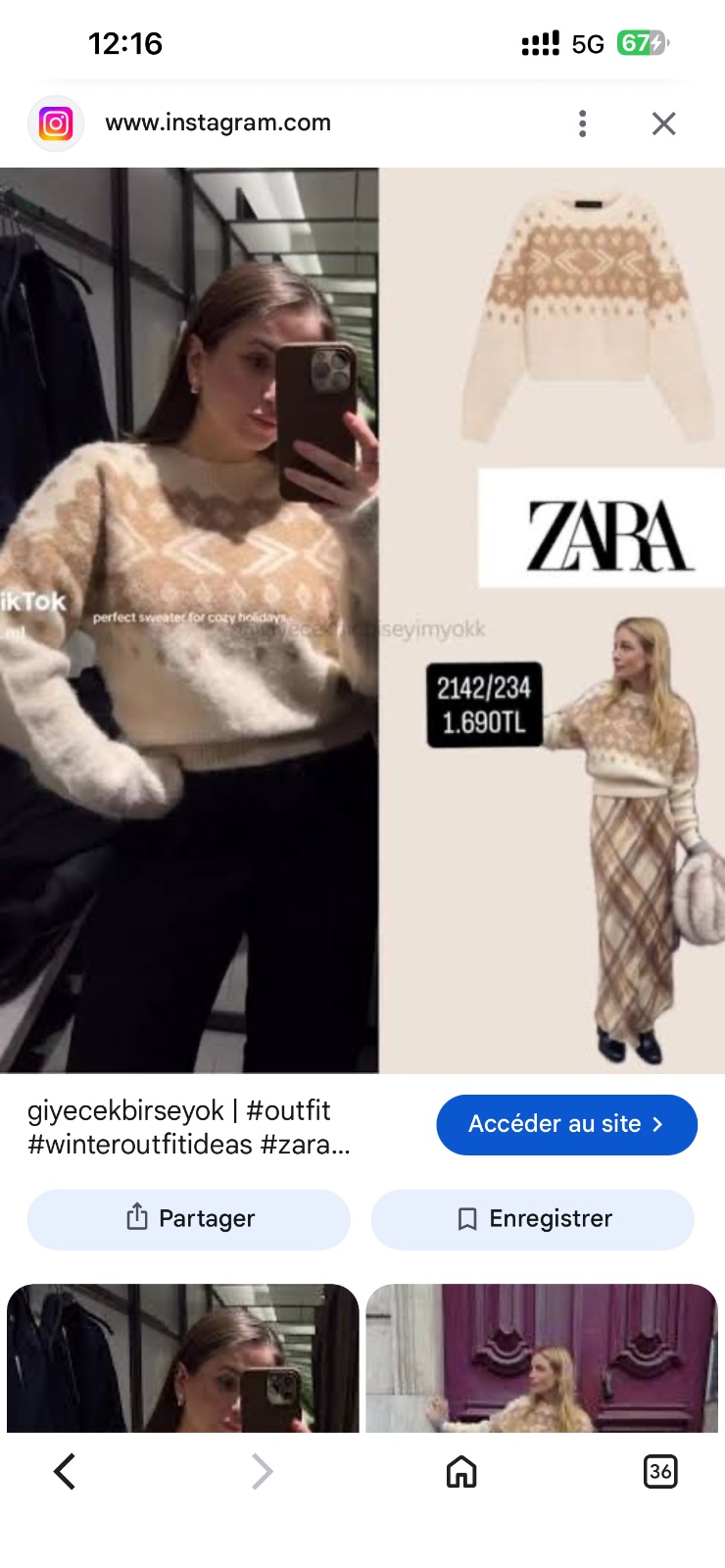 Zara mohair