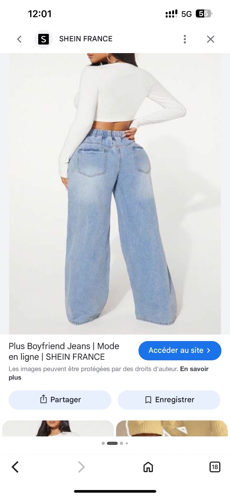 Shein large trop stylee