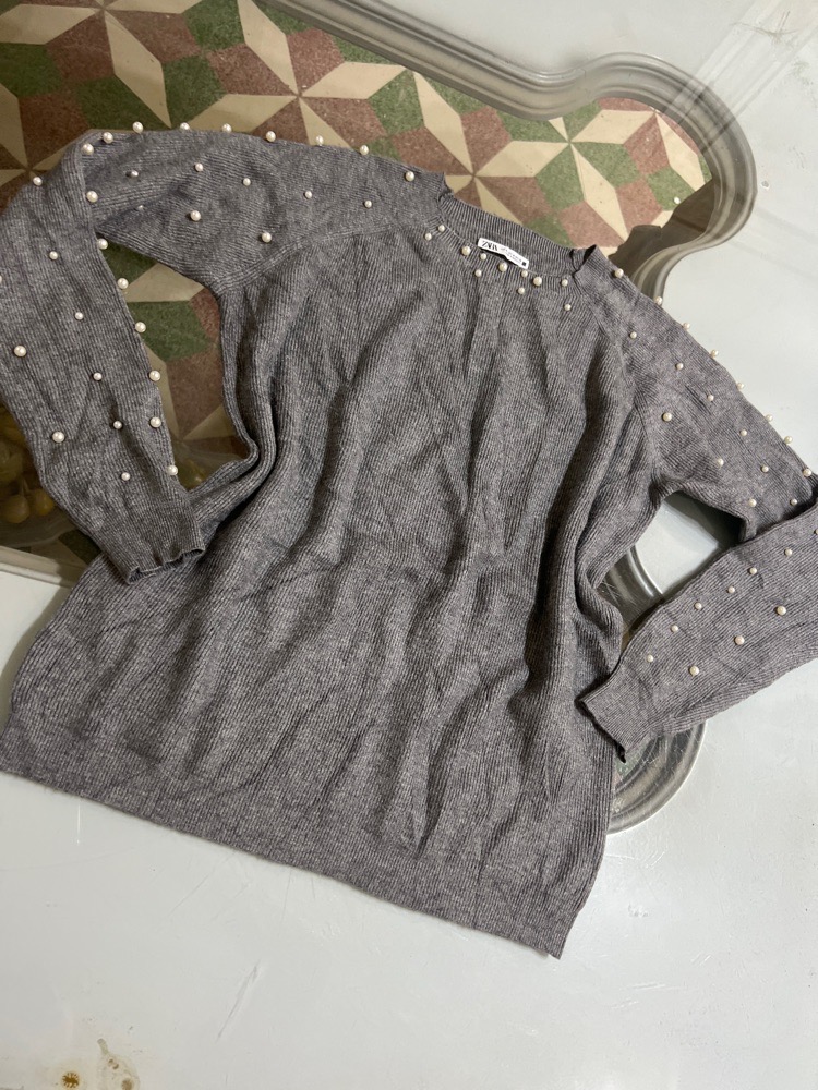 Zara manches s perles
