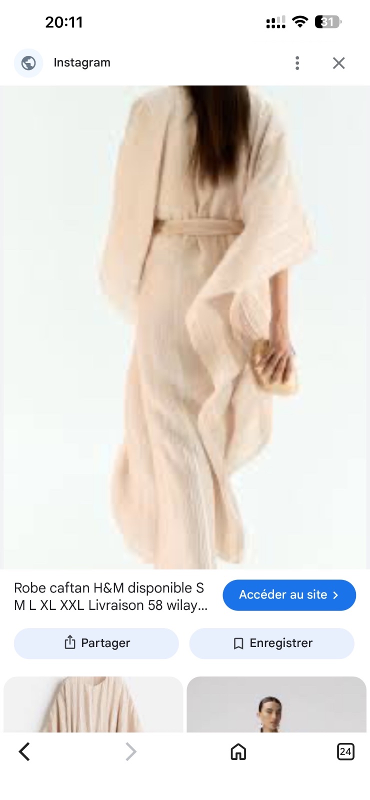 Caftan robe