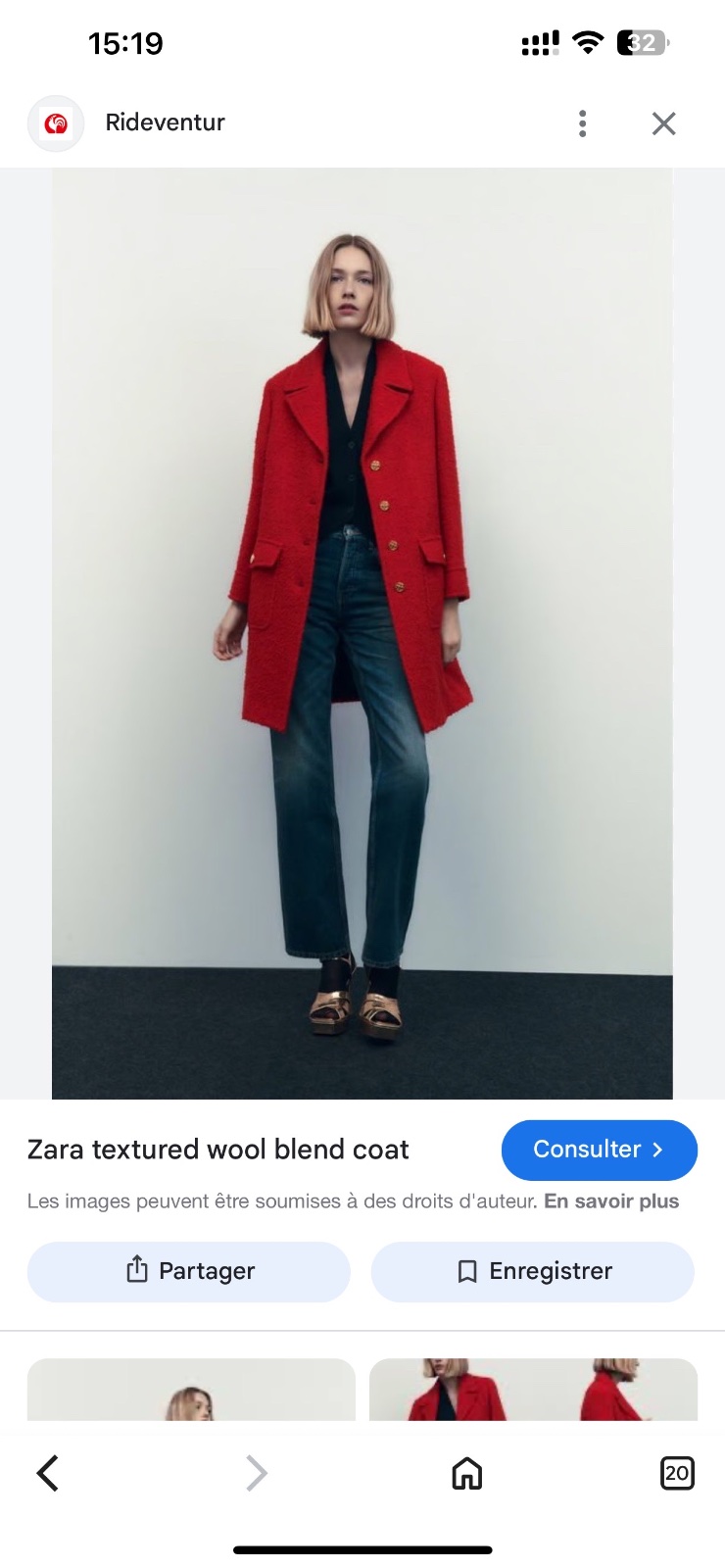 Tweed rouge