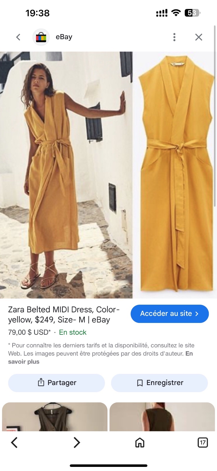 Zara jaune قمرابه