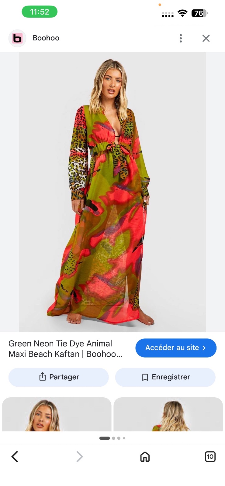 Cache maillot