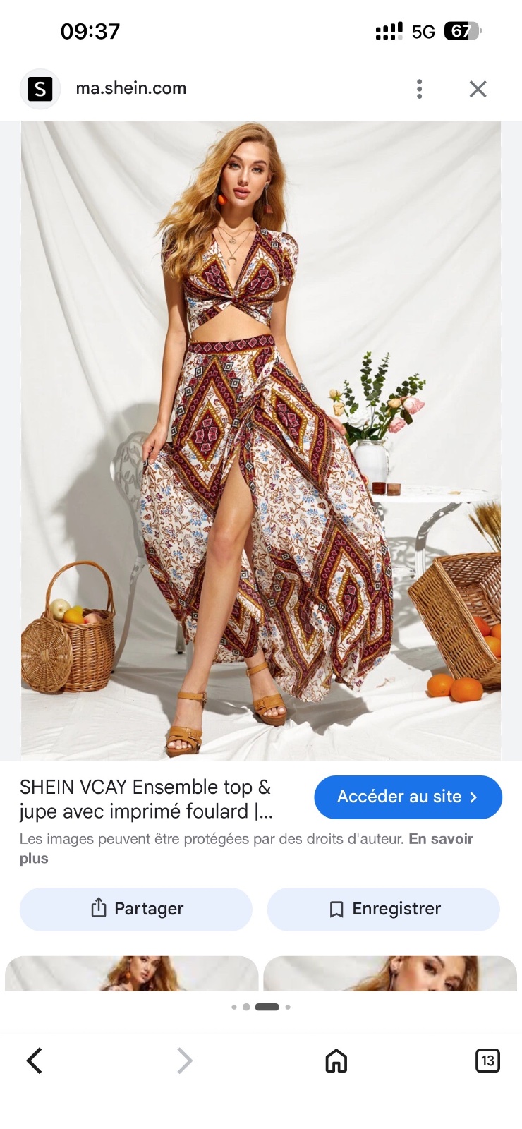 Shein jupe trop stylee