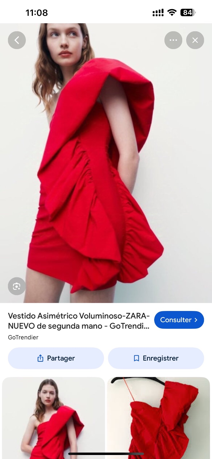 Zara rouge