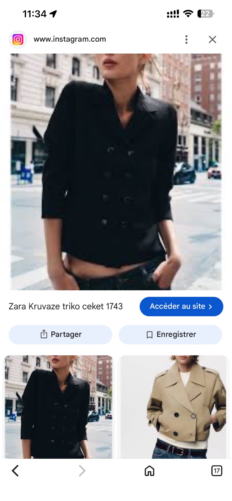 Nouvel collection de chez zara