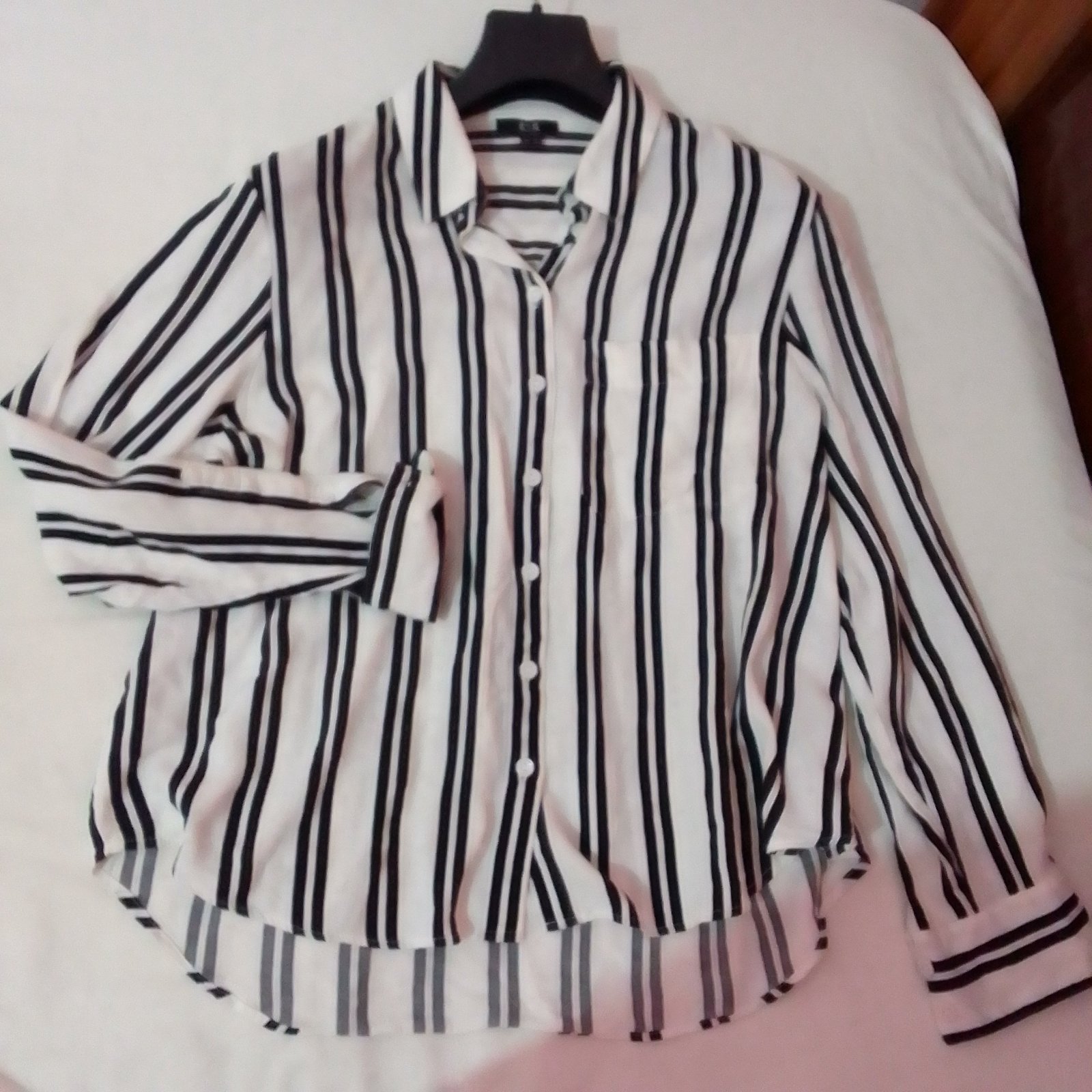 Chemise noir blanc 