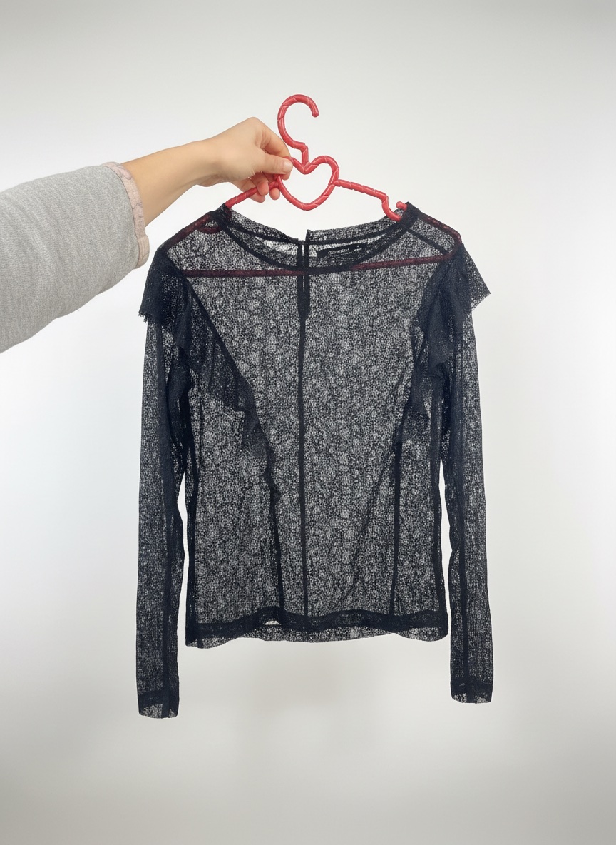 Pull dentelle tendanceeee