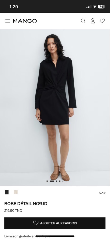 Robe mango parfaite pour soiree fin d annee