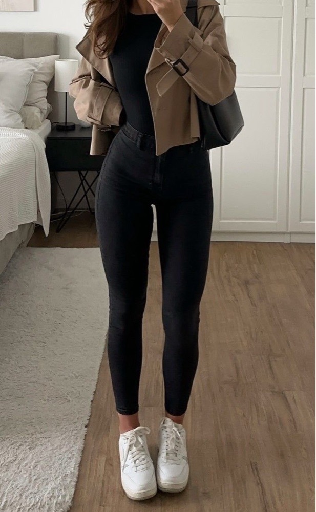 Legging noir h&m