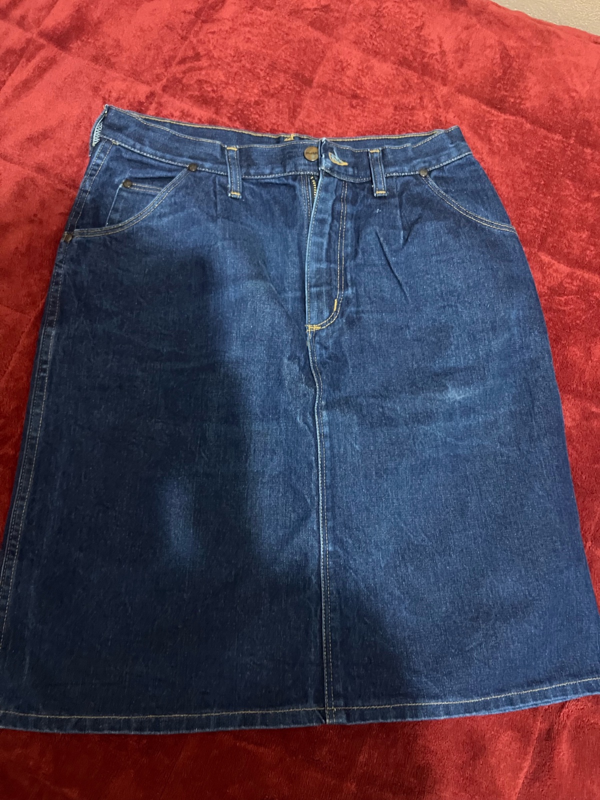 Jupe jean