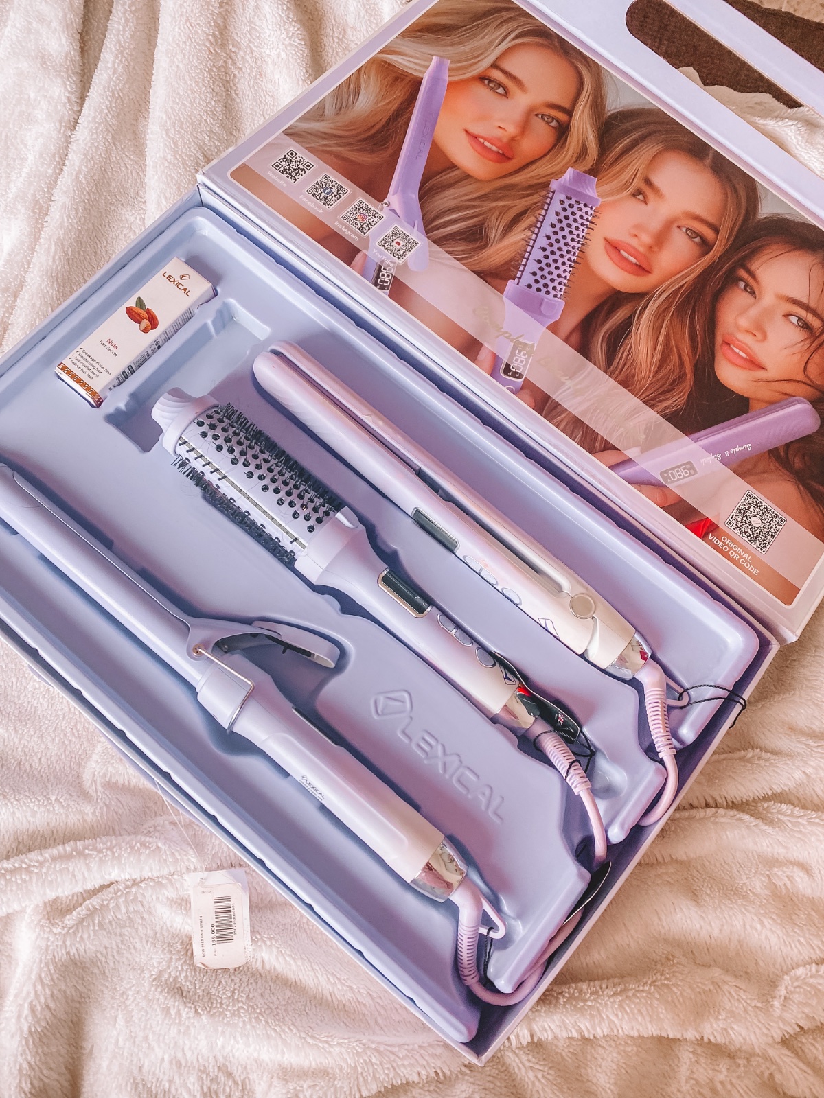 Brosse chauffante lexical
