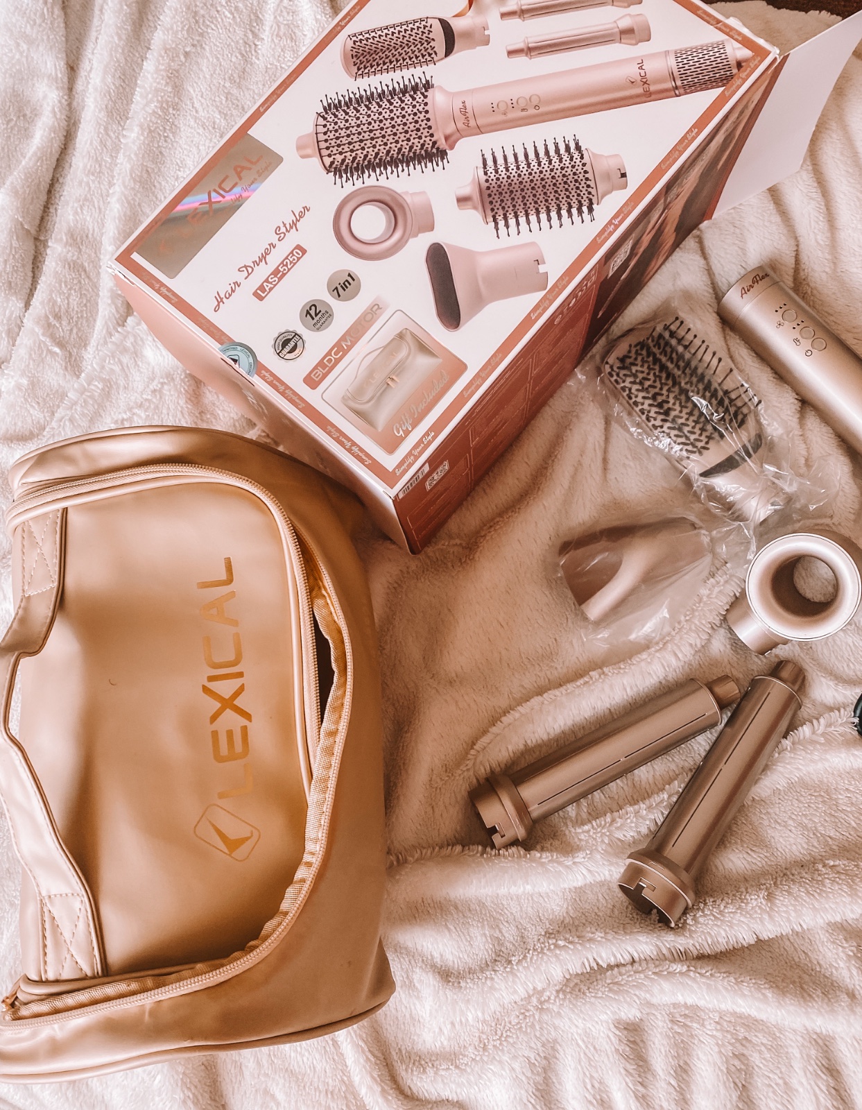 Brosse chauffante lexical